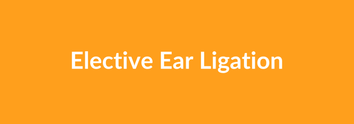 Complete Guide to Elective Ear Ligation | Top Surgeons & Options
