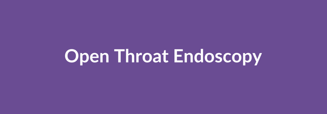 Complete Guide to Open Throat Endoscopy | Top Surgeons & Options