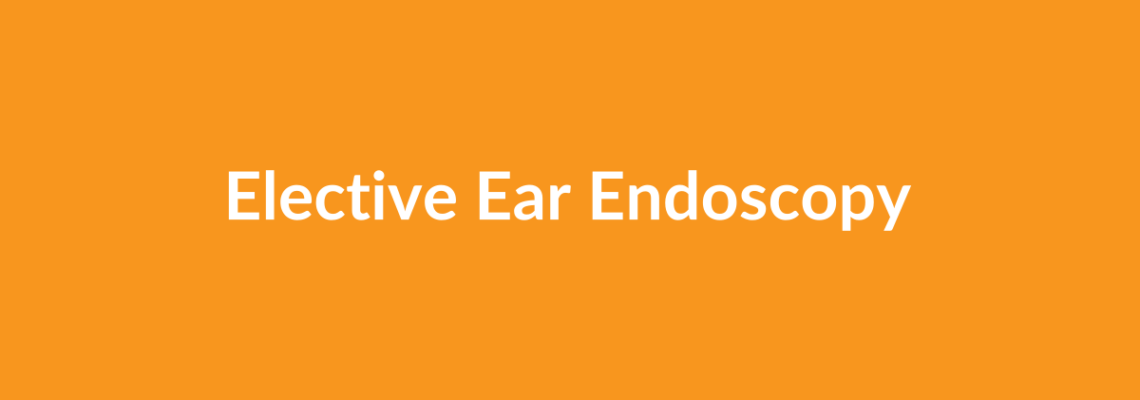 Complete Guide to Elective Ear Endoscopy | Top Surgeons & Options